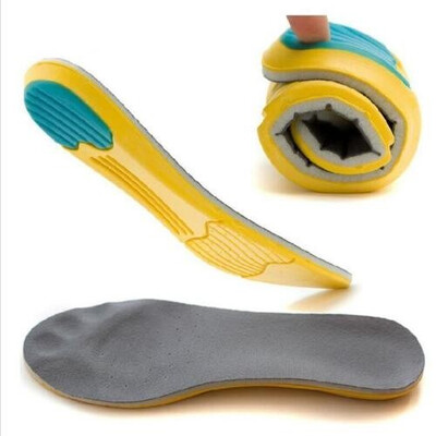 

Men Women EVA elastic Memory Foam breathable shoes insoles Sports Function Shoes Pad size 35-45