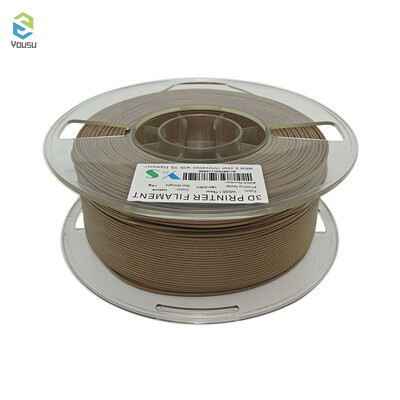 

YouSu Nature PLA Filament 175MM 3D Printing Filaments Dimensional Accuracy No Clogging Wood Color Filament for 3D Printer 1 KG Sp