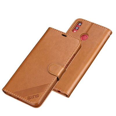 

MOONCASE Huawei Glory 8X Yazun Shi TPU Wallet - Light Brown