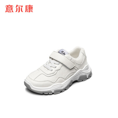 

Yierkang childrens shoes 2019 spring new boy sports shoes fashion tide childrens old shoes girls running shoes ECZ9155668 meters white 27
