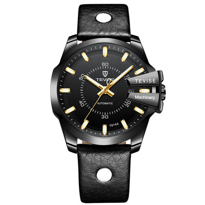 

TEVISE Automatic Men Mechanical Watch Luminous Water-Resistant Sport Business Wristwatch