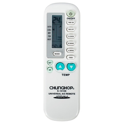 

k-1010e 1000in1 Universal LCD Screen Air Conditioner air conditioning remote control chunghop k1010e