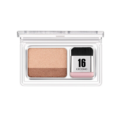 

3 Seconds Eyeshadow Double Color Eyeshadow Makeup Palette Shimmer Stereo Gradient Cosmetic
