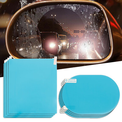 

Willstar 8X Waterproof For Car Rearview Mirror Rainproof Anti-Fog Rain-Proof Film Sticker