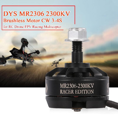

DYS MR2306 2300KV Brushless Motor CW Thread 3-4S for RC Drone FPV Racing Multicopter Multirotor