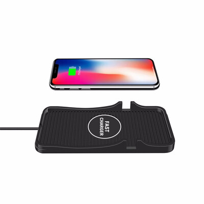 

C7 car anti-skid qi wireless fast charger for Apple 8X series Huawei Samsung millet mobile phone universal
