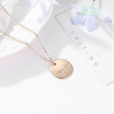 

NeillieN Necklace Moon Pineapple Arrow Cactus Simple Clavicle Chain Fashion European&American Wind Neck Chain torque