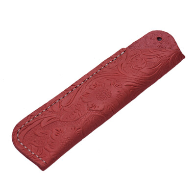 

Handmade Retro Vintage Full Grain Leather Pencil Case Pouch Pen Holder Organizer Bag Stationery Gift for Kids Students Artists Off