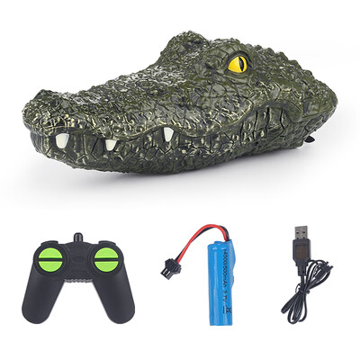 

24G RC Boat Simulation Crocodiles Head Racing Boat Electric Waterproof Spoof Toy