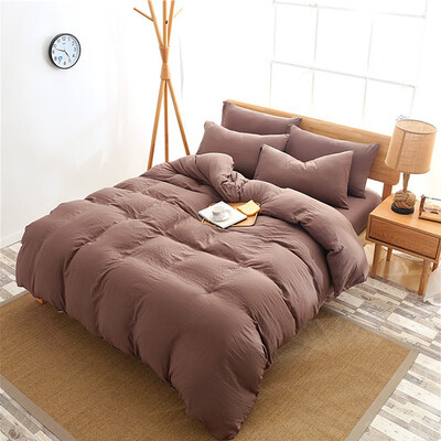 

NeillieN Four sets of washed cotton products pure cotton gifts bedding pure cotton home textilesQuilt Cover Pillow Cover