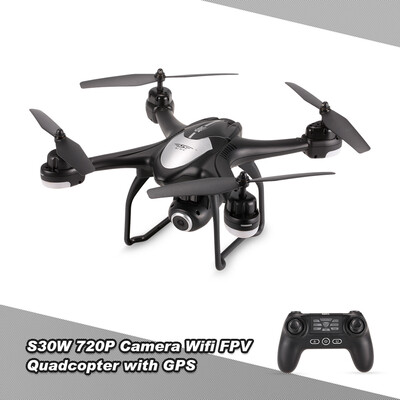 

SJ RC S30W 1080P Wide Angle Camera GPS Positioning 5G Wifi FPV Altitude Hold RC Training Quadcopter