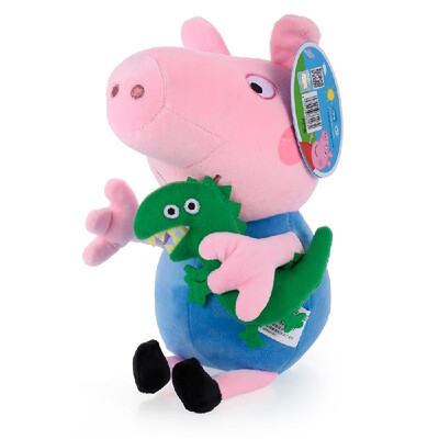 

Original Brand Peppa Pig George Dinosaur Stuffed Plush Toy Family Party Doll Christmas New Year Gift for Kids
