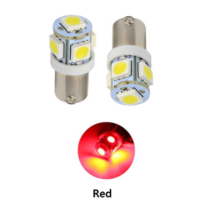 

Door Lights BA9S 5SMD 5050 12V T4W White Red Green Blue Yellow Car Indicators Bulb Tail Light Wedge Lamp