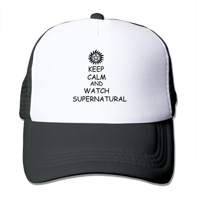 

Keep Calm And Watch Supernatural Adjustable Printing Snapback Hat Unisex Adult Baseball Mesh Cap