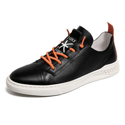 

Golf GOLF fashion British style low to help breathable comfort leather wild casual shoes male GM1814336 black 39
