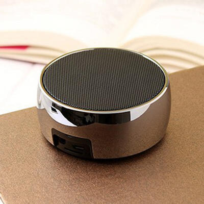 

BS-01 Portable Subwoofer Waterproof Wireless Bluetooth Speaker Metal Speakers Car Handsfree Receive Call Music Mic For Cellphone
