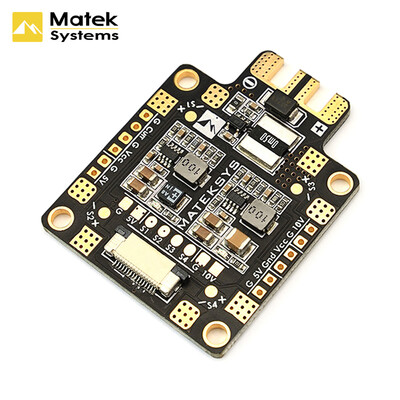 

Matek Systems FCHUB - 6S Hub Power Distribution Board 5V 10V BEC Built-in 184A Current Sensor for RC Drone