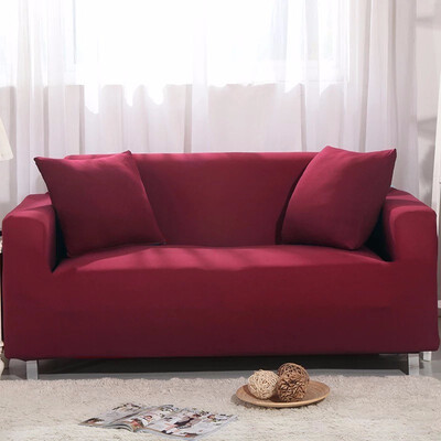

Sofa Cover All-inclusive Universal Cover Red Thick Non-slip Four Seasons Stretch Sofa Cover