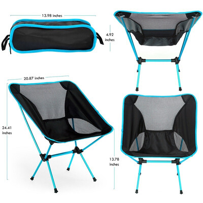 

Portable Detachable Chair Beach Seat Lightweight Seat for Hiking Fishing Picnic Barbecue