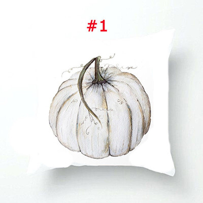 

Halloween Pumpkin Square Cotton Linen Throw Pillow Case Cushion Cover Home Decor