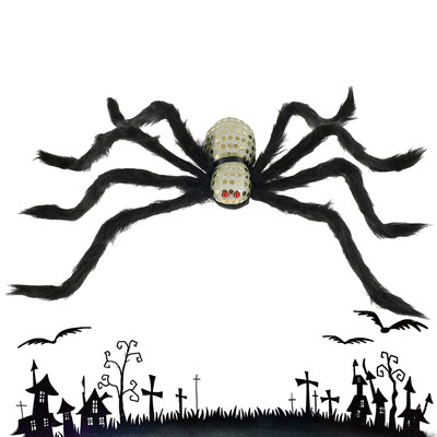 

Willstar 1PC Spider Halloween Decoration Haunted House Prop Indoor Outdoor Giant Decor