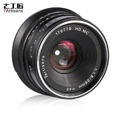 

7artisans 25mm F18 Manual Focus Lens Large Aperture for Olympus Epm2E-PL7 E-PL8E-P5E-P6 for Panasonic G5G6G7GF5GF6GM10G