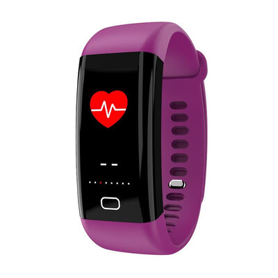 

2018 NEW F07 Bluetooth Smart Band OLED Color screen Bracelet IP68 Waterproof Swim Heart Rate blood pressure monitor display
