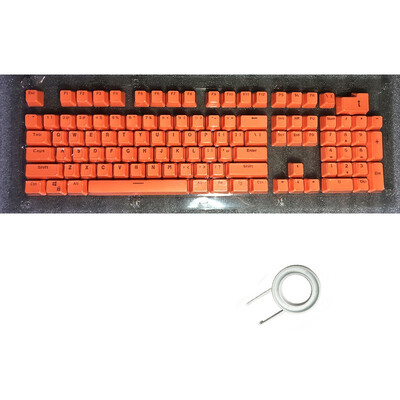 

104 English PBT Keycaps for Mechanical Keyboard Compatible with MX Switches Transparent Support Led Lighting Keycaps