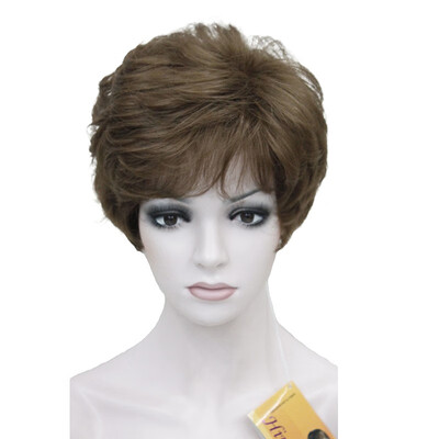 

StrongBeauty Lady Women Short Syntheic Natural Wave Wigs Light Brown Hair Wig COLOUR CHOICES