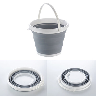 

Portable Foldable Water Washbasin Collapsible Washing Basin Space-saving Plastic Round Washtub