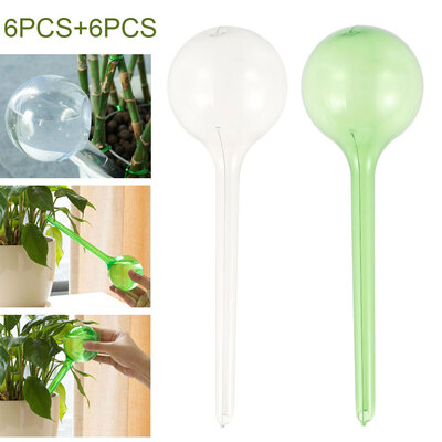 

Willstar 12Pc Watering Globes Slow Release Plants Flowers waterer Self Watering Bulbs Ball