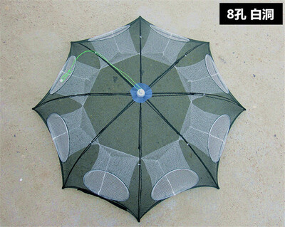 

Folding fishing nets white