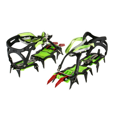 

14 Teeth Professional Outdoor Climbing Crampon Manganese Steel Anti-slip Ski Belt High Altitude Mountaineering Hiking Ice Gripper