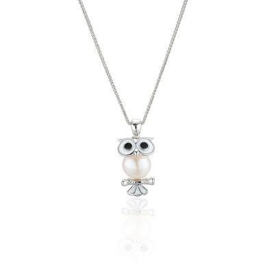 

925 Sterling Silver Angel Owl Shape Pendant Necklaces Studs Earrings for Women Girls Jewelry Sets Gifts
