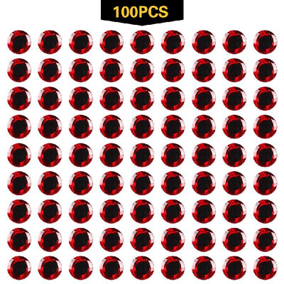 

100pcs 3mm - 12mm 3D Epoxy Fishing Eyes Pupil Fishing Lure Eyes for Making Fishing Bait Fly Tying Streamers Lures Crafts