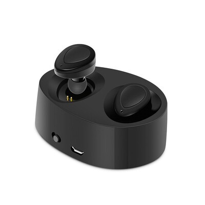 

Upgrade K2 TWS Bluetooth EarphonesTrue Wireless Earbuds Mini Stereo Music Sport Headset with Charging Box for IOS Android phone