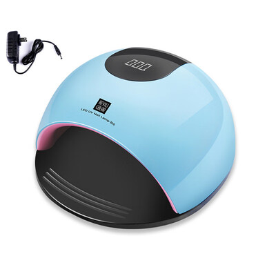 

50W UV LED Lamp Nail Dryer for Manicure Nails Curing Lamp Smart Polish Sensor Light Nail Art Tools Blue 220V