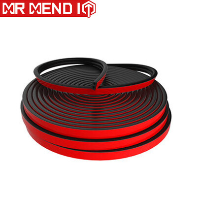 

MR MEND IT Car Door Seals Noise Abrasive Elimination Universal Seals Four Doors Engine Cover or trunk lid 21 m