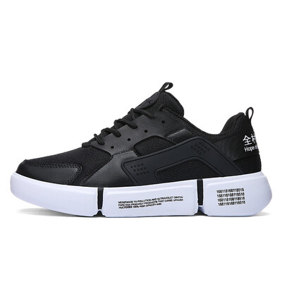 

Big Size Sports Sneakers Cheap Lace Up Trail Running Shoes Mesh Breathable Black Red Spring Autumn Men Footwear