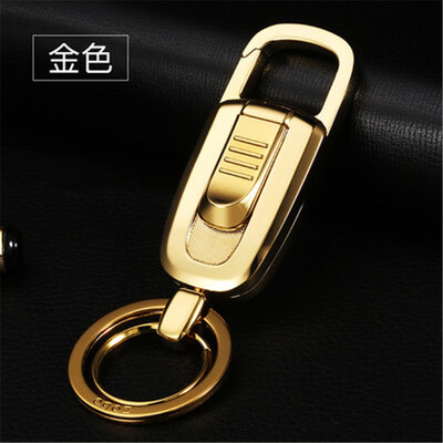 

Fashion Zinc Alloy Keychain Car Key Rings for Car&Home Keys Keyring Car Accessories Black Silver Gold Key Ring Christmas Gifts