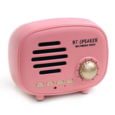 

Q108 Retro Bluetooth Speaker Bluetooth 41 Multimedia Radio Mini Portable Sound Box Support FM Radio U disk TF Card Handsfree