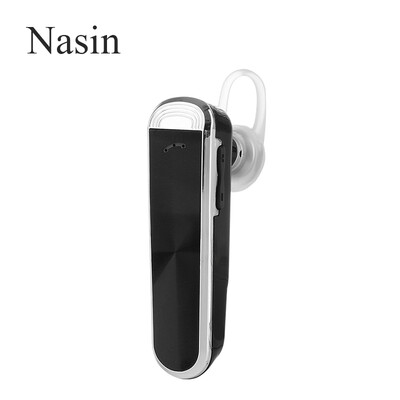 

Nasin Q3 Business Mobile Bluetooth Wireless earphone 41 Bluetooth Metallic Headphones for xiomi iphone huawei samsung
