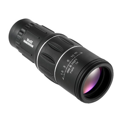 

16x52 High Powered Dual Focus Monocular Telescope Outdoor Portable Handheld Ultra Monocular Scope for Hunting Camping Birdwatching