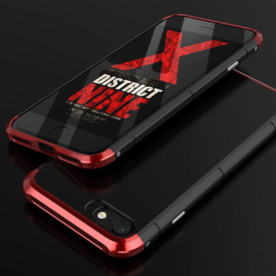 

Luxury Case For iPhone 8 8 Plus Case 360 Full Protection 3 in 1 Aluminum Metal PC Hard Hybrid Slim Back Cover For iPhone 8 Case