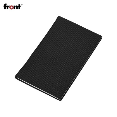 

front Portable C7 Writing Notebook Ruled Paper Diary Travel Journal Daily Notepad with Bookmark Ribbon Perfect for Business Office