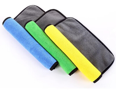 

Coral velvet thickened double-sided towels car towels multi-function kitchen household cleaning towels can not absorb hair 3040