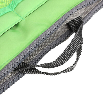 

Portable Double Zipper Storage Bag Insert Organizer Handbag Women Travel Bag for Cosmetics