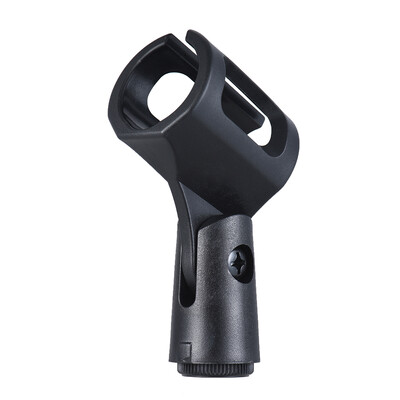 

8 Plastic Mic Clip Microphone Holder φ28mm 38" Screw Hole Adjustable Tilting Angle for All 28mm Diameter Handheld Transmitters