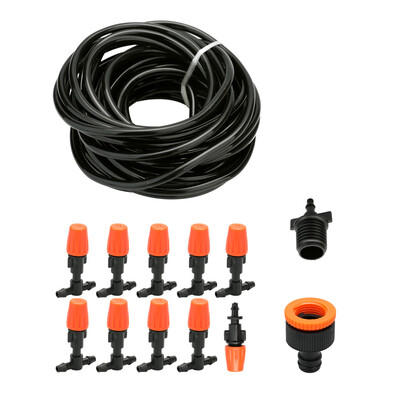 

10m Small Size Garden Lawn Outdoors Irrigation Plastic Sprayer Nozzles Suits Spray Cooling Atomization Sprinkler Nozzle Tool Combi