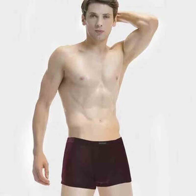 

Aa-shop Men Solid color Cotton Breathable Underwear 1PCS in one Package